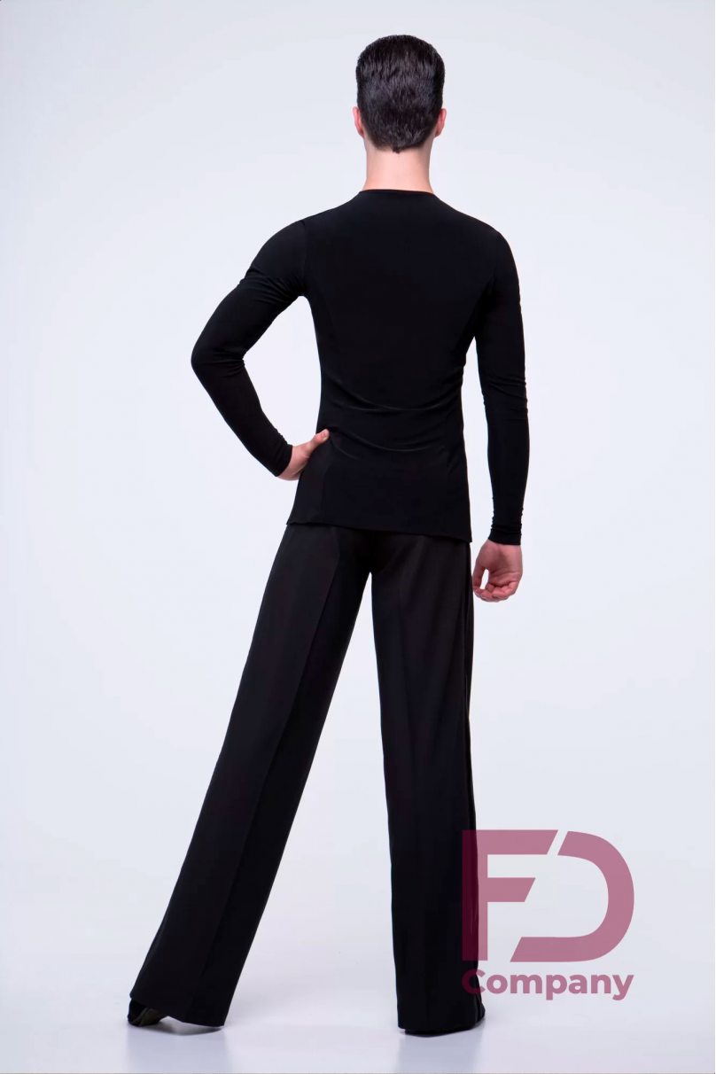 Mens latin dance shirt by FD Company model Рубашка РМ-1012/1