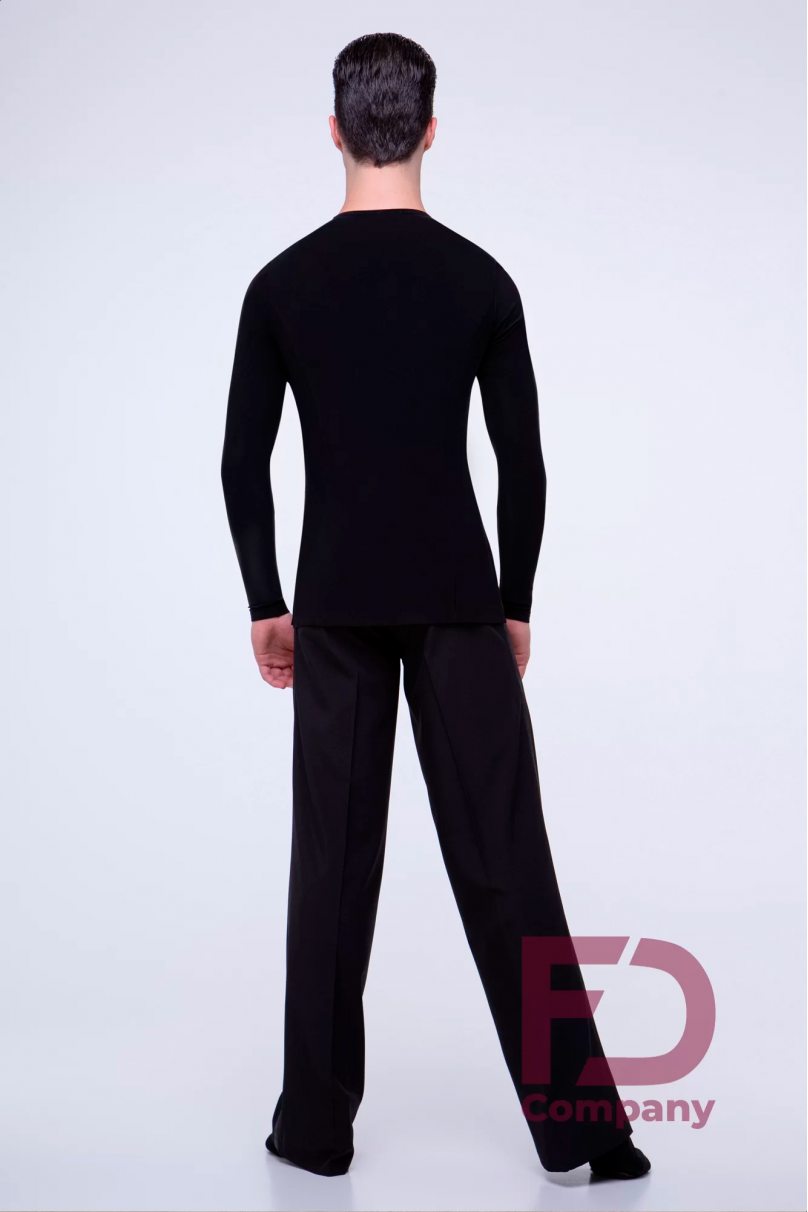 Mens latin dance shirt by FD Company model Рубашка РМ-1012