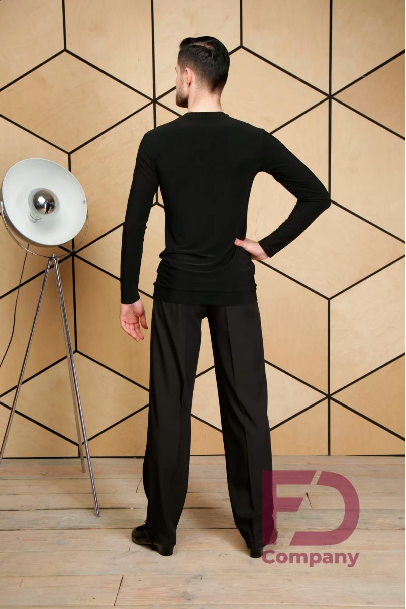 Мужская рубашка для бальных танцев латина от бренда FD Company модель Рубашка РМ-1157