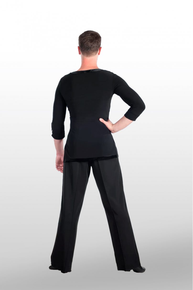 Мужская рубашка для бальных танцев латина от бренда FD Company модель Рубашка РМ-518
