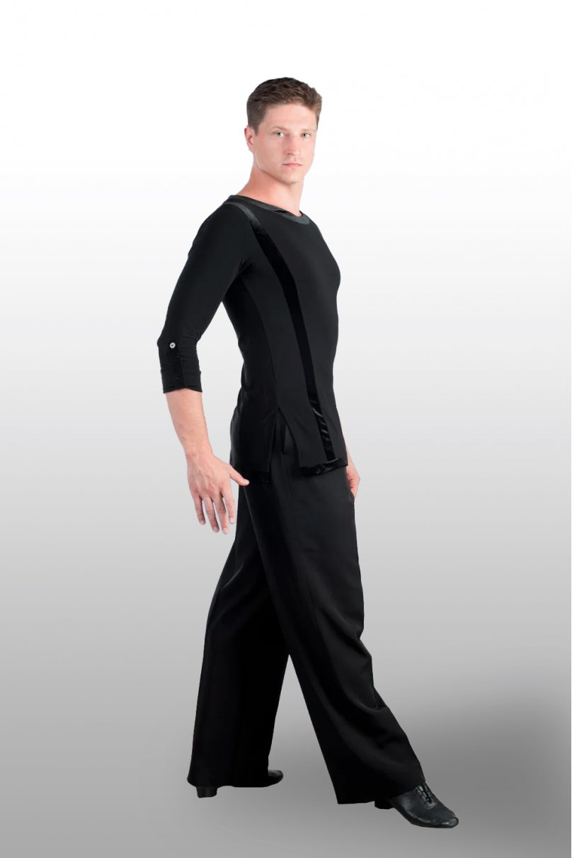 Mens latin dance shirt by FD Company model Рубашка РМ-518