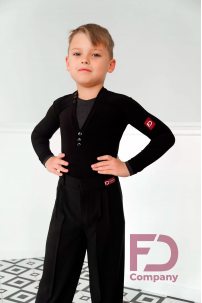 Dance trousers for boys under the belt