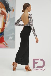 Latin dance skirt by FD Company model Юбка ЮЛ-876