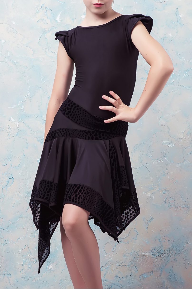 Платье для бальных танцев для девочек от бренда Grand Prix clothes модель SHD6W31