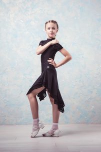 Юбка для бальных танцев для девочек от бренда Grand Prix clothes модель SHS5217 Kids