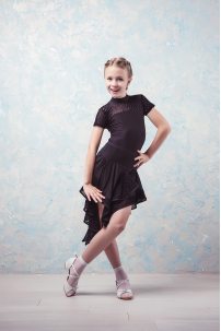 Юбка для бальных танцев для девочек от бренда Grand Prix clothes модель SHS5217 Kids