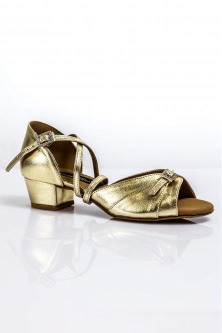 Girls' Ballroom Dance Shoes PROMENAD Gold