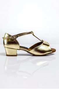 Girls ballroom dance shoes by Grand Prix style CHBP617 Gold