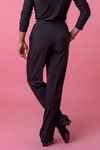 Mens latin dance trousers by Grand Prix clothes style MBP10LK