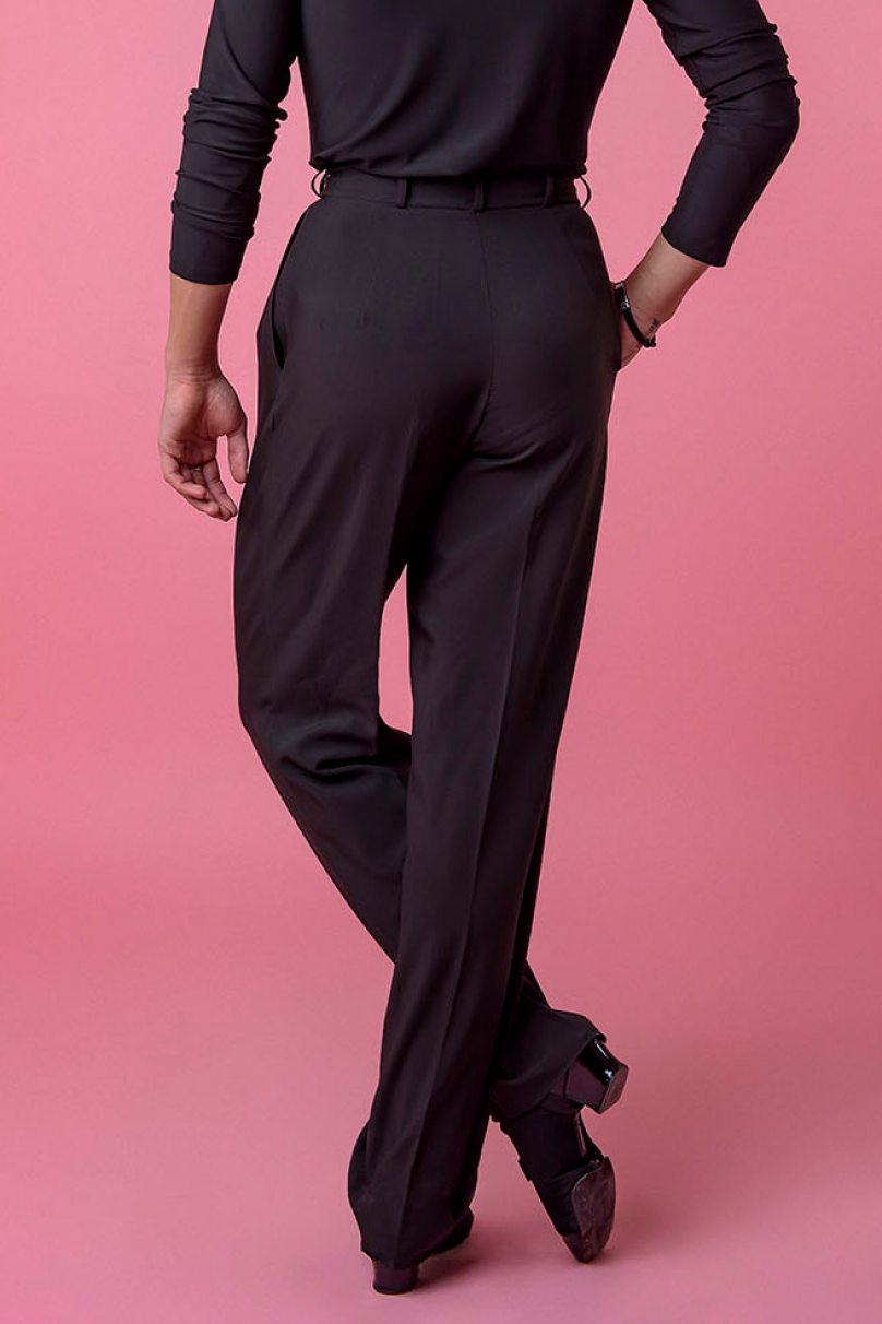 Mens latin dance trousers by Grand Prix clothes style MBP10LK