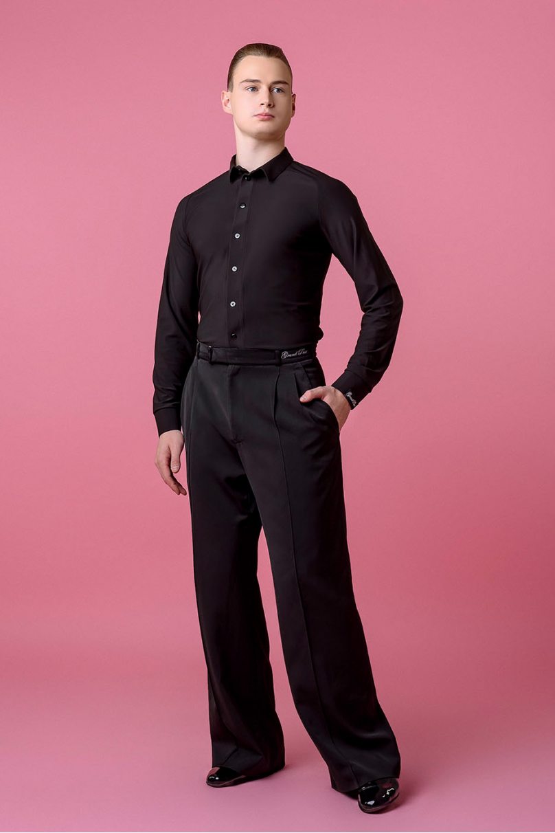 Мужские брюки для бальных танцев стандарт от бренда Grand Prix clothes модель MBP10BS