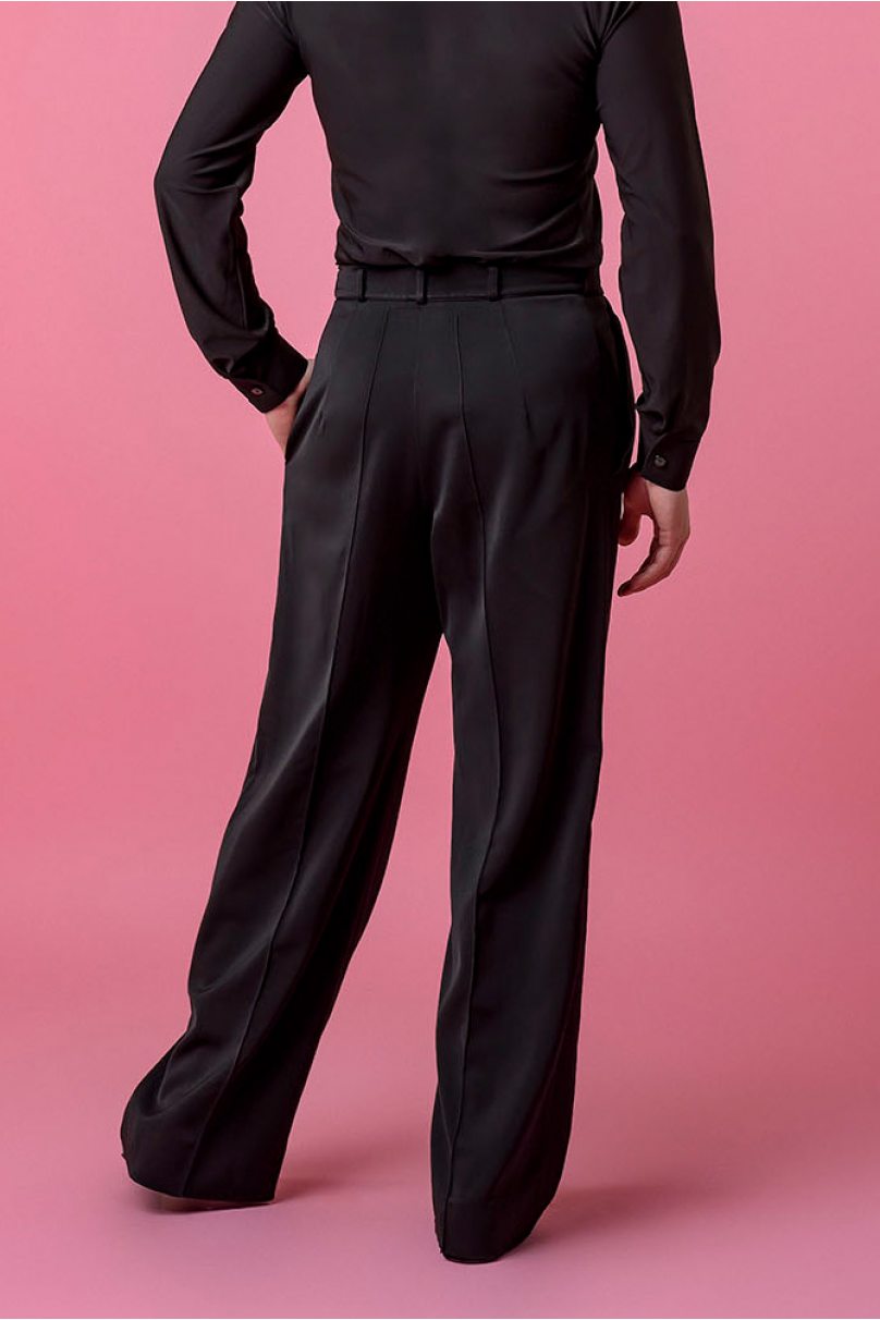 Mens ballroom dance trousers by Grand Prix clothes style MBP10BS