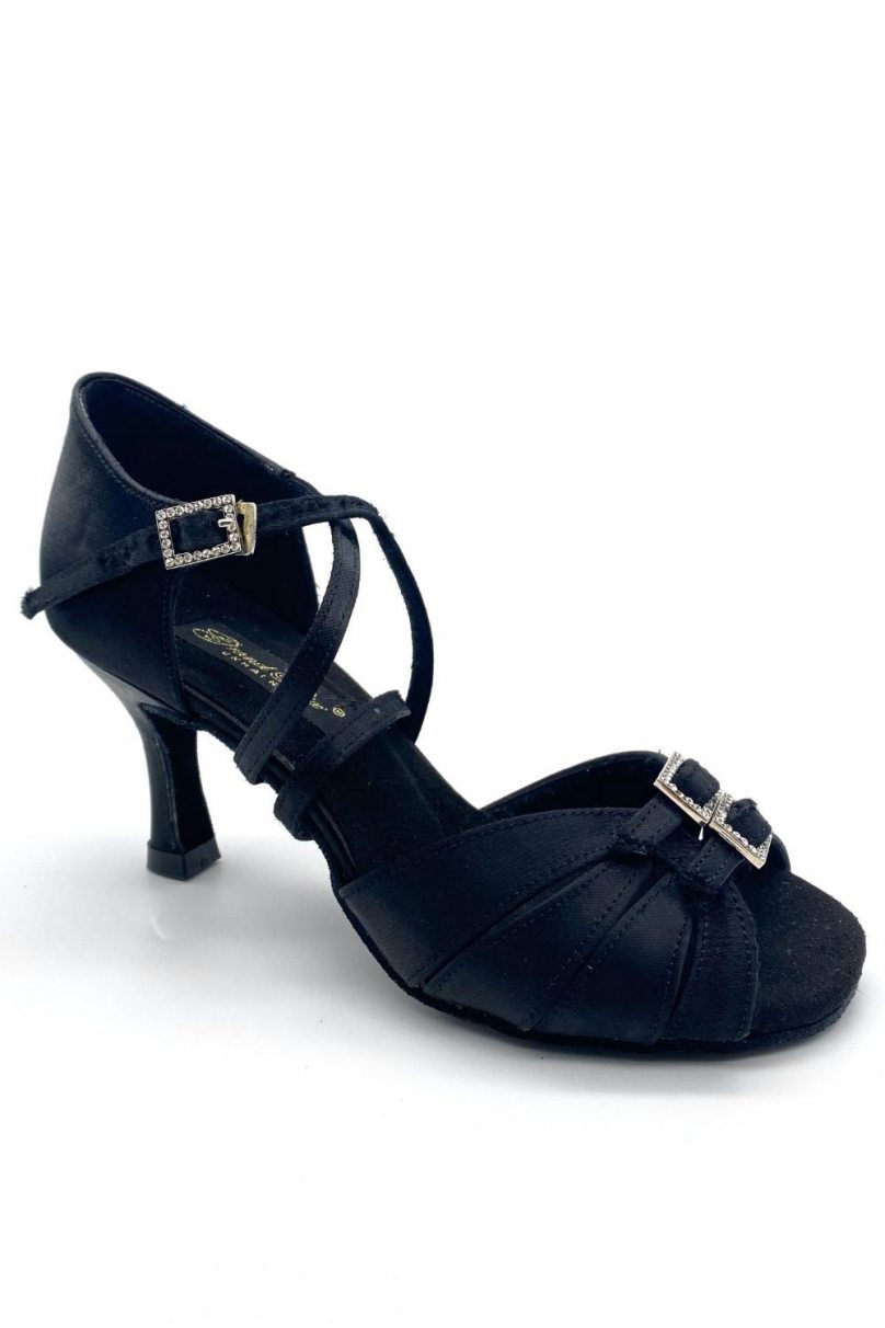 Ladies latin dance shoes by Grand Prix style LLAN2307 Black