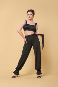 Ladies latin dance pants by Grand Prix clothes model RPP44xx