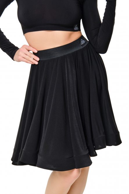 Latin dance skirt by J.E.M. model Skirt SONYA Black S-26