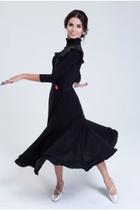 Ballroom Dance Dress by PRIMABELLA style Платье RITRY BLACK