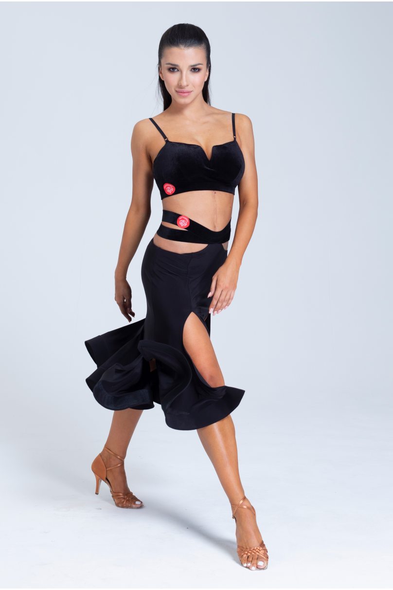 Latin dance skirt by PRIMABELLA model Юбка INCROCIA