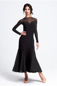 Ballroom Dance Dress by PRIMABELLA style Платье CLASSIC ST NEW/Black