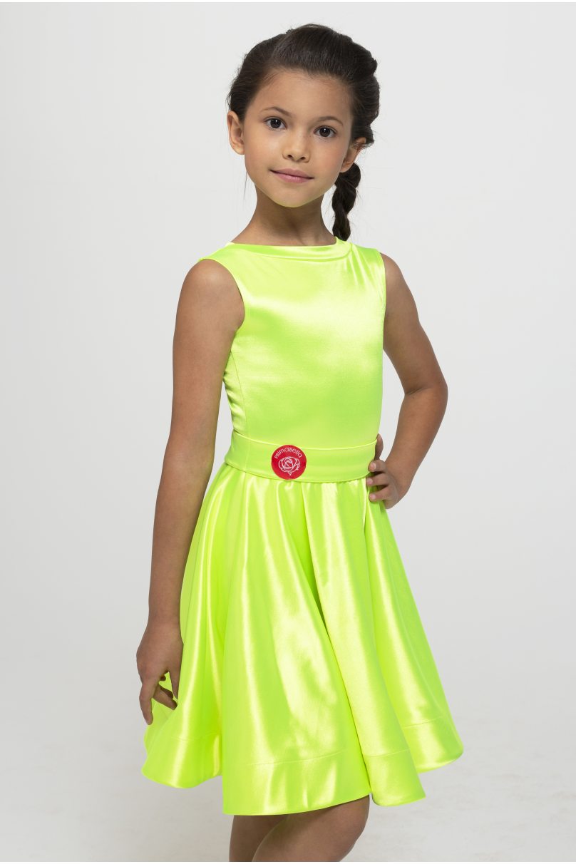 Ballroom dance competition dress for girls by PRIMABELLA product ID Платье CITRONE KID