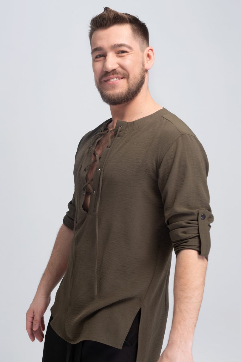 Latein Tanzhemd für Herren Marke PRIMABELLA modell Рубашка CORDONES HACQUI