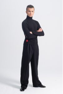 Taneční kalhoty pro muže značky PRIMABELLA style Брюки FOLD BLACK