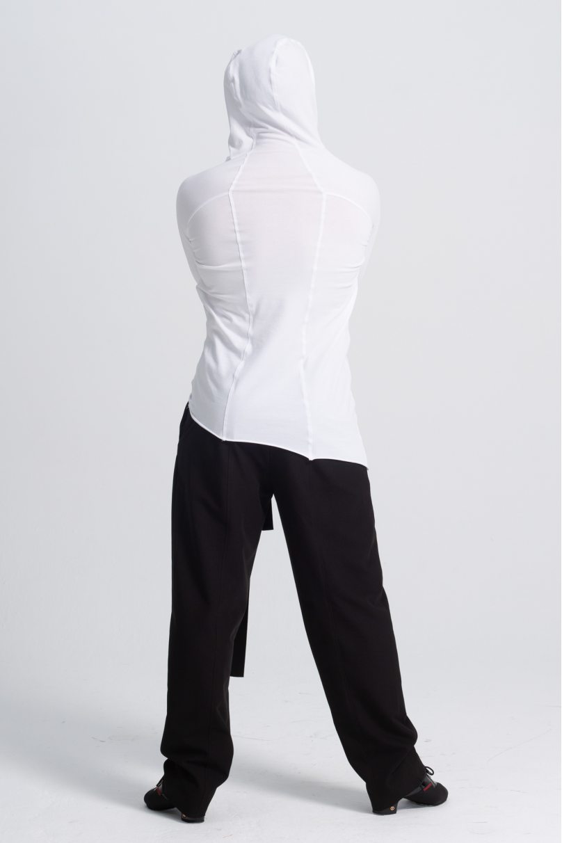 Latein Tanzhemd für Herren Marke PRIMABELLA modell Джемпер CHIUSO BIANCO
