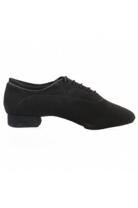 Style 355  Alex Black Suede Ballroom Standard Dance shoes for Men