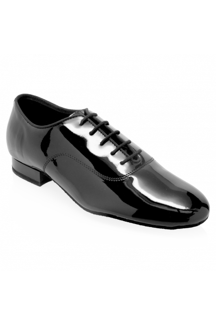 Style 375  Lukasz Black Patent Ballroom Standard Dance shoes for Men