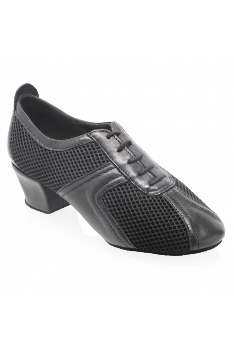 Style 410 Breeze Black Leather/Mesh Practice Dance Shoes