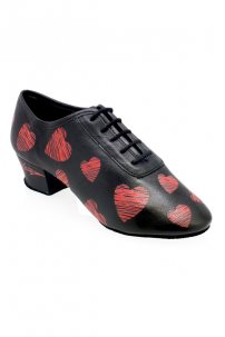 Жіночі тренувальні туфлі для бальних танців від бренду Ray Rose модель 415SOLSTICE/LeatherBlackHearts