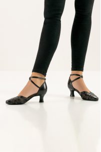 Social dance shoes Werner Kern model Linda/Nappa black