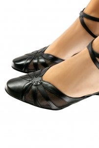 Social dance shoes Werner Kern model Linda/Nappa black