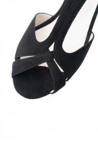 Social dance shoes Werner Kern model Francis/Suede black