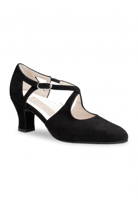 Social dance shoes Werner Kern model Gala/Suede black