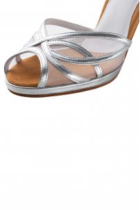 Social dance shoes Werner Kern model Desiree/Nappa silver