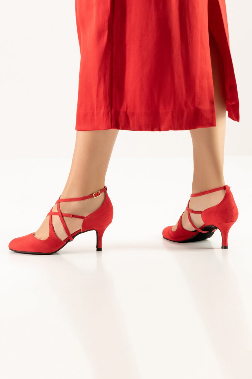 Туфлі для танців Werner Kern модель Marissa/Suede red