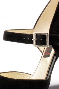 Туфлі для танців Werner Kern модель Nora/Suede/Patent leather black