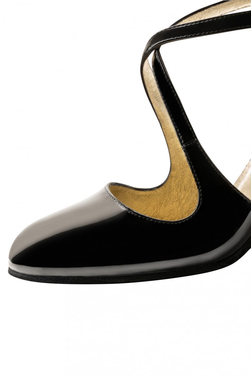 Social dance shoes Werner Kern model Lupe/Patent leather black