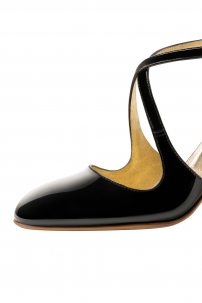 Social dance shoes Werner Kern model Lupe LS/Patent leather black