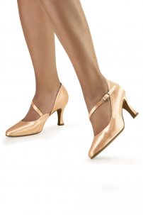 Женские туфли для бальных танцев стандарт от бренда Werner Kern модель Rita/Satin flesh