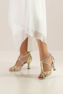 Social dance shoes Werner Kern model Amy/Nappa perl nude