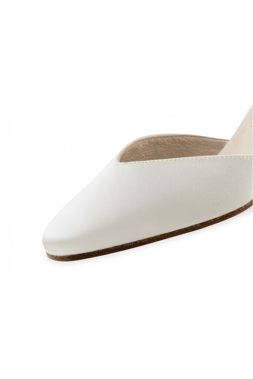 Social dance shoes Werner Kern model Betty LS/Satin white