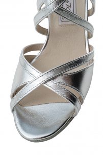 Social dance shoes Werner Kern model Eva/Chevro silver