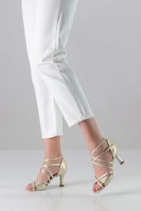 Social dance shoes Werner Kern model Eva/Nappa perl nude