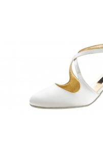 Bridal dance shoes for women Werner Kern model India/Satin white