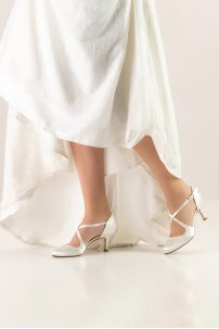 Dámské svatební taneční boty Werner Kern model India LS/Satin white