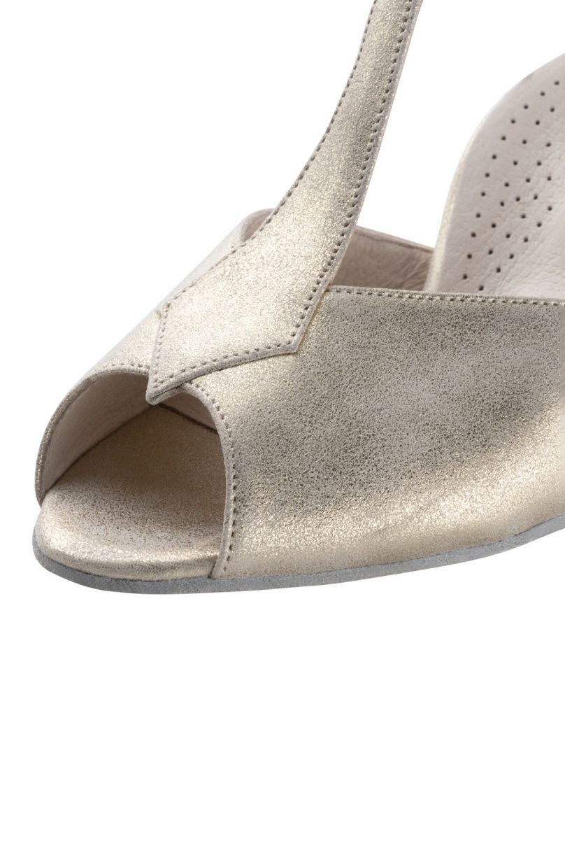 Social dance shoes Werner Kern model Paulette/Nappa perl nude