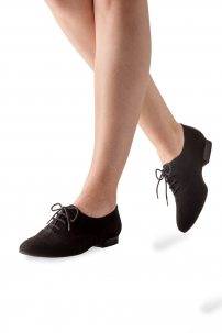 Social dance shoes Werner Kern model Franca/Suede black