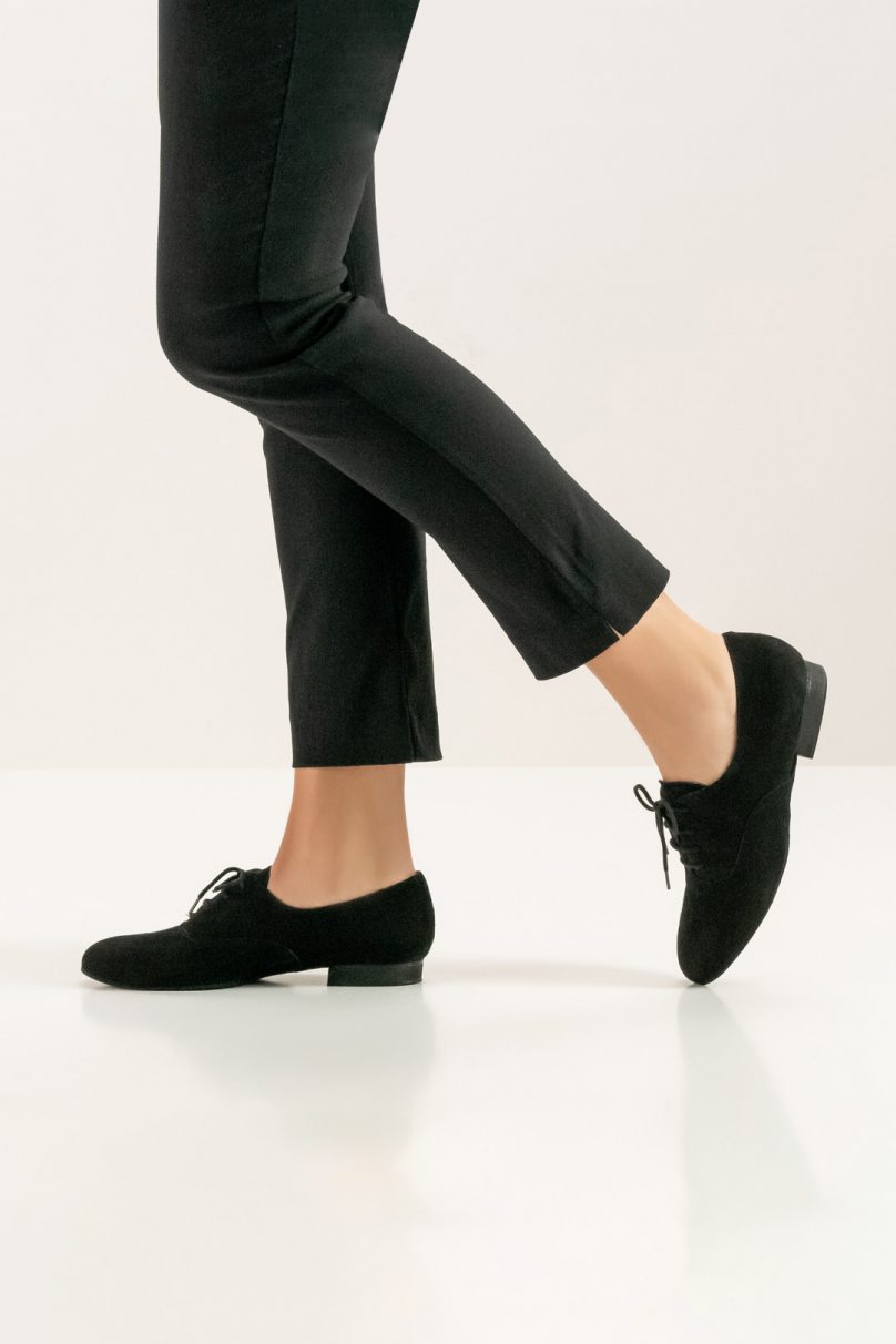 Туфли для танцев Werner Kern модель Franca/Suede black