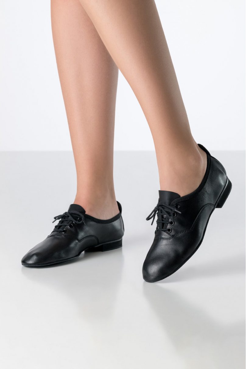 Жіночі тренувальні туфлі для бальних танців від бренду Werner Kern модель Fenja/Nappa black